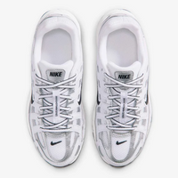 Nike P-6000  - GS - White Black Metallic Silver