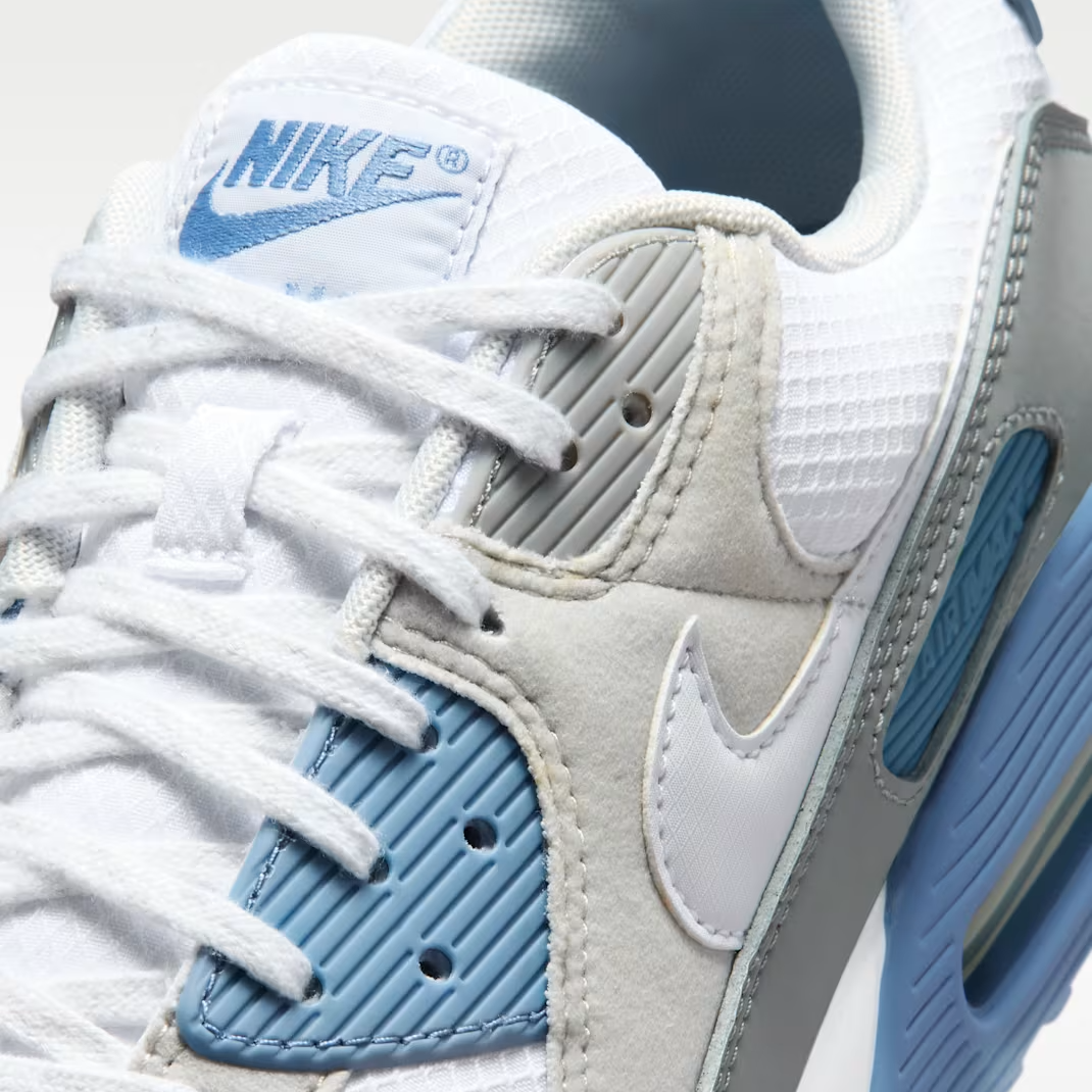 Nike Air Max 90 - Unisex - White Light Smoke Grey