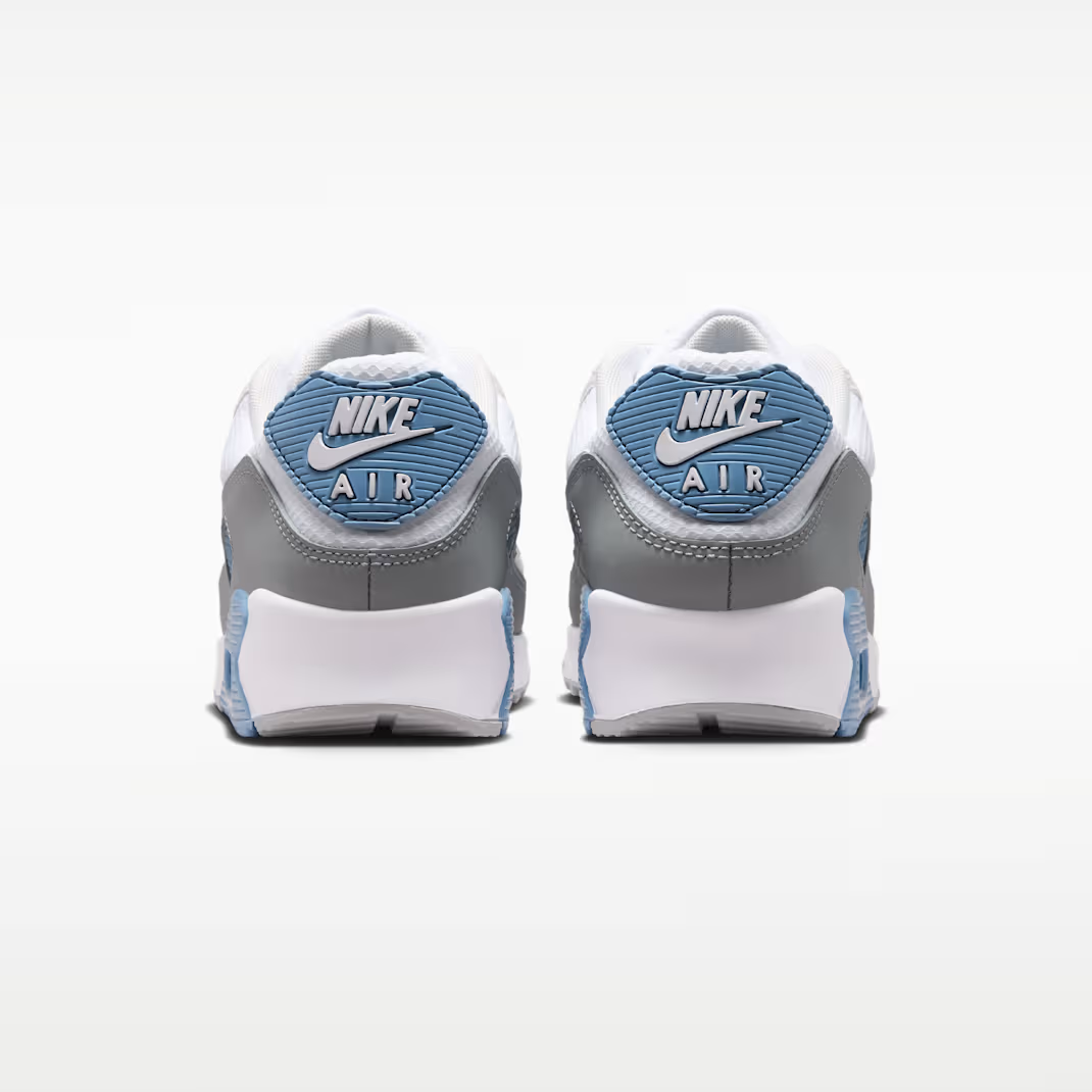 Nike Air Max 90 - Unisex - White Light Smoke Grey