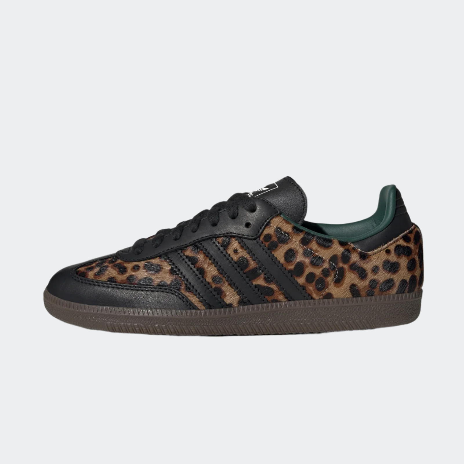 adidas Samba OG - Women's - Black Green Leopard