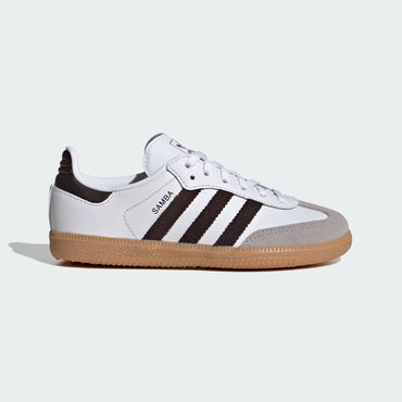 adidas Samba OG - Kids - Cloud White Aurora Coffee