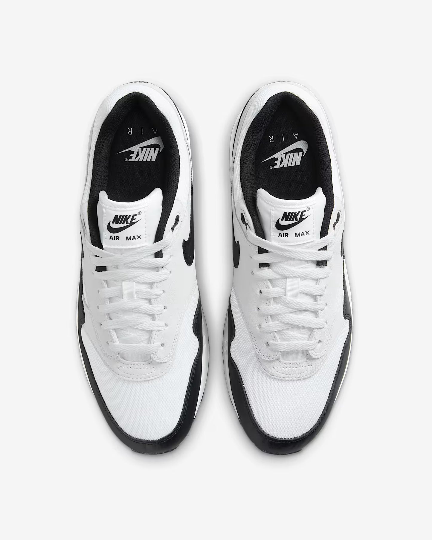 Nike Air Max 1 - Unisexe - Noir Blanc