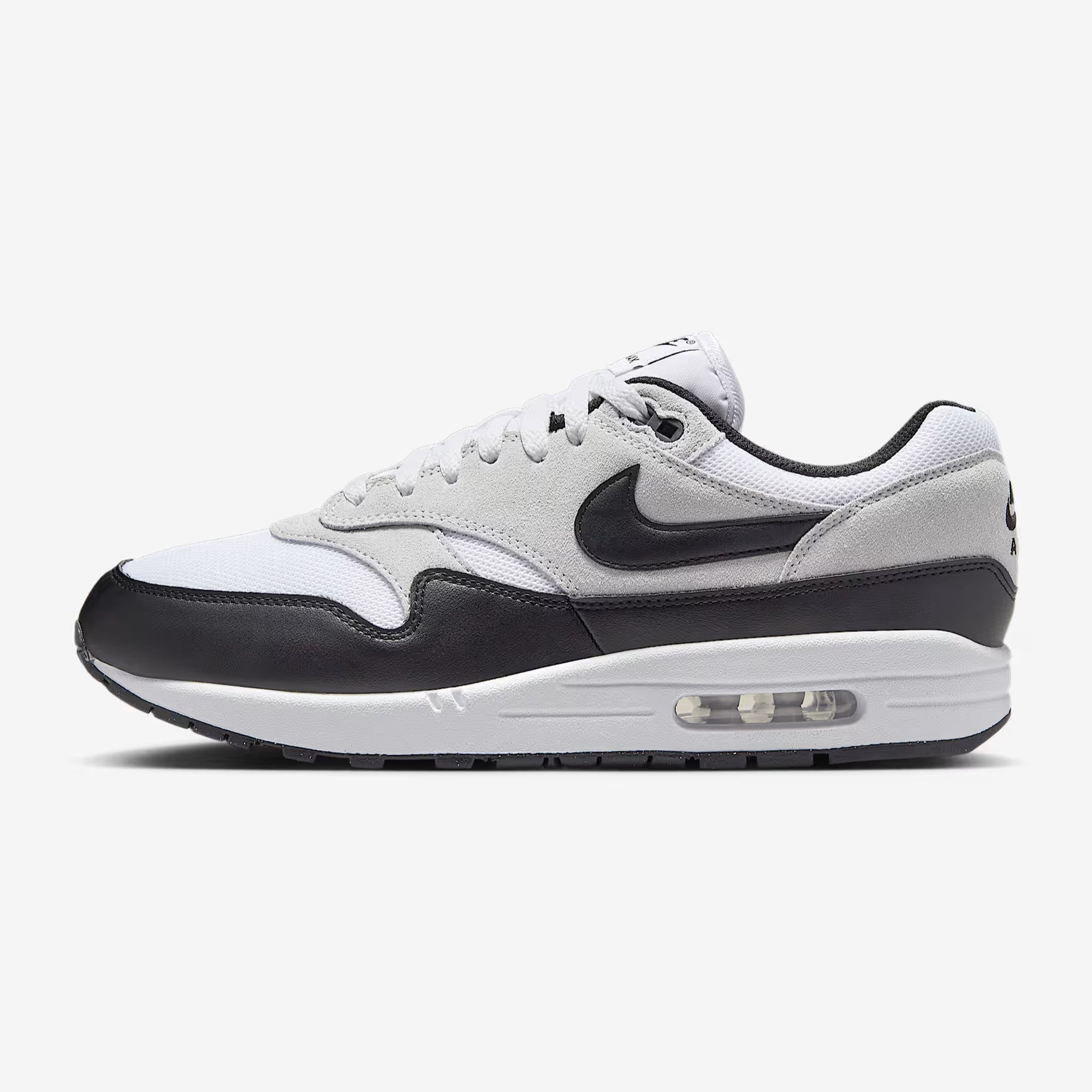 Nike Air Max 1 - Unisexe - Noir Blanc