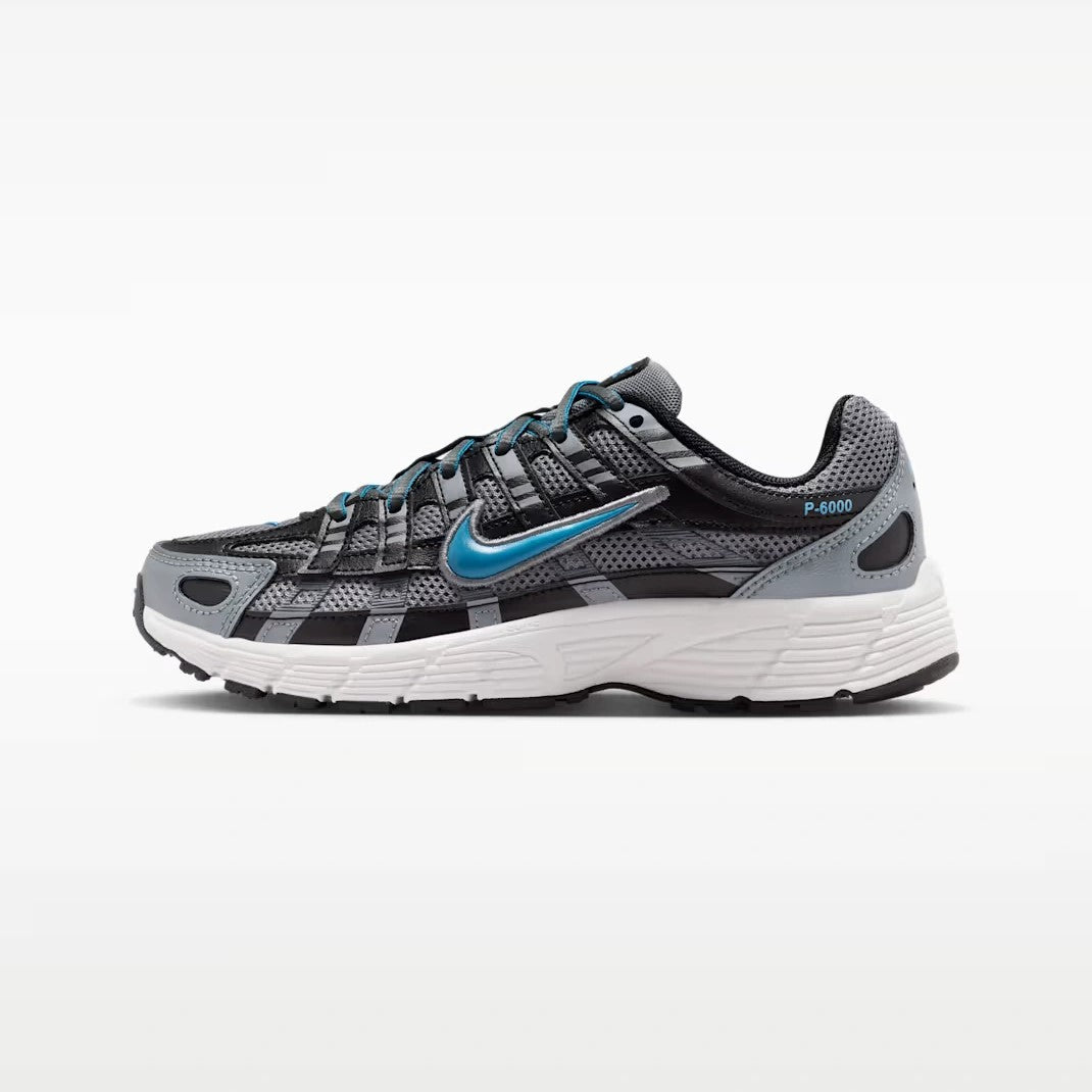 Nike P-6000 - GS - Smoke Grey Black Dutch Blue – Sneaxx