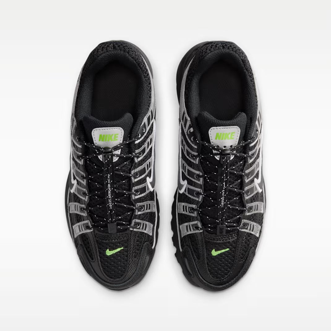 Nike P-6000 - GS - Black Metallic Silver