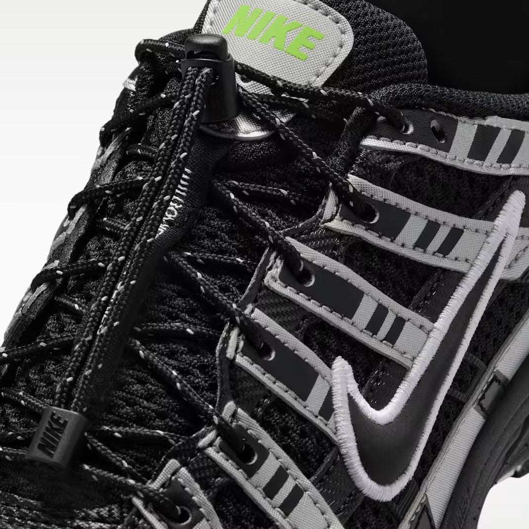 Nike P-6000 - GS - Black Metallic Silver