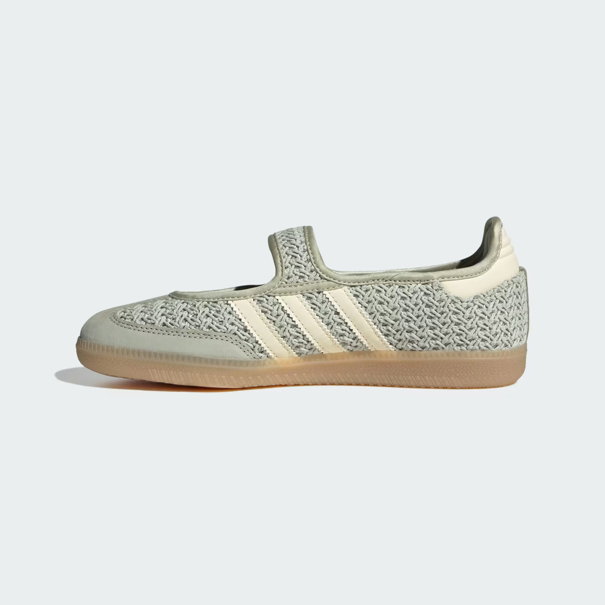 adidas Samba Jane Ballerina - Women's - Halo Green Warm Vanilla