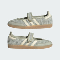 adidas Samba Jane Ballerina - Women's - Halo Green Warm Vanilla