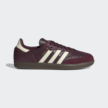 adidas Samba OG - Women's - Maroon Snakeskin