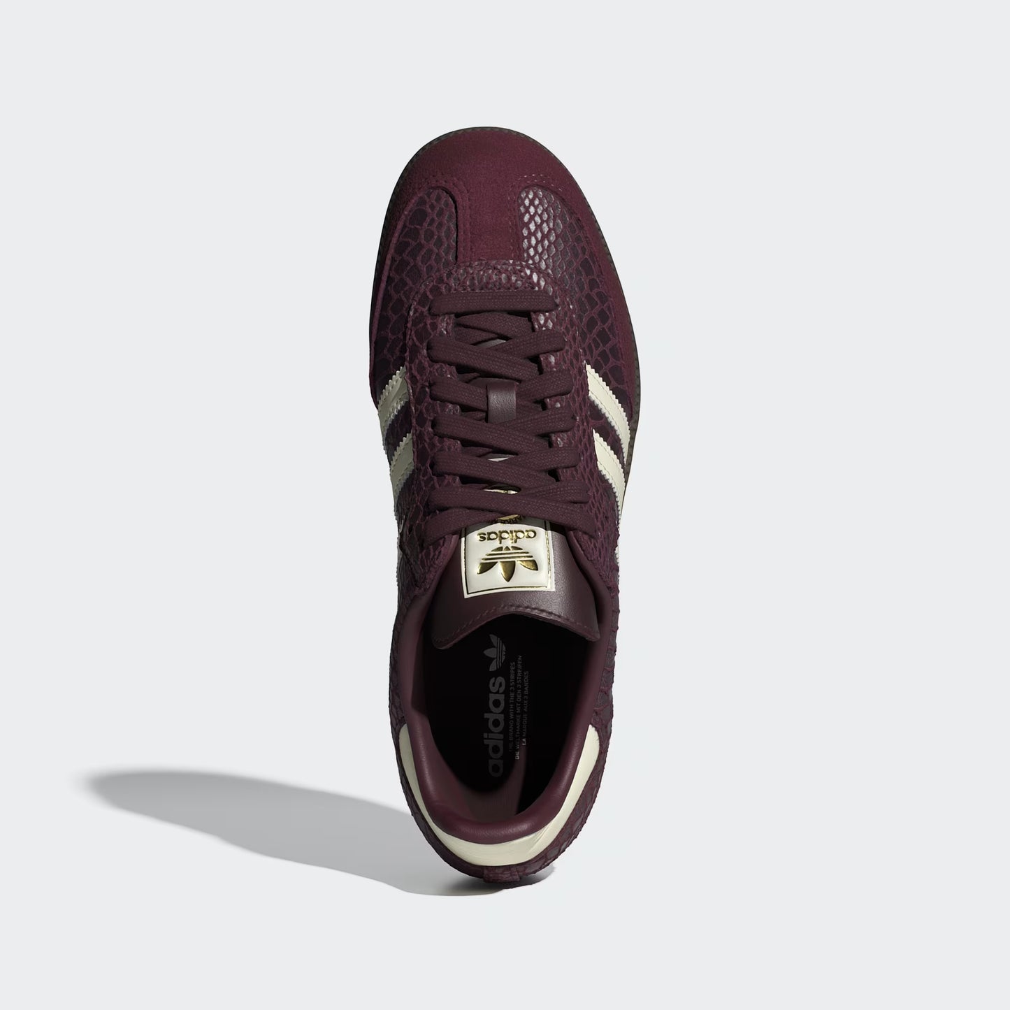 adidas Samba OG - Women's - Maroon Snakeskin