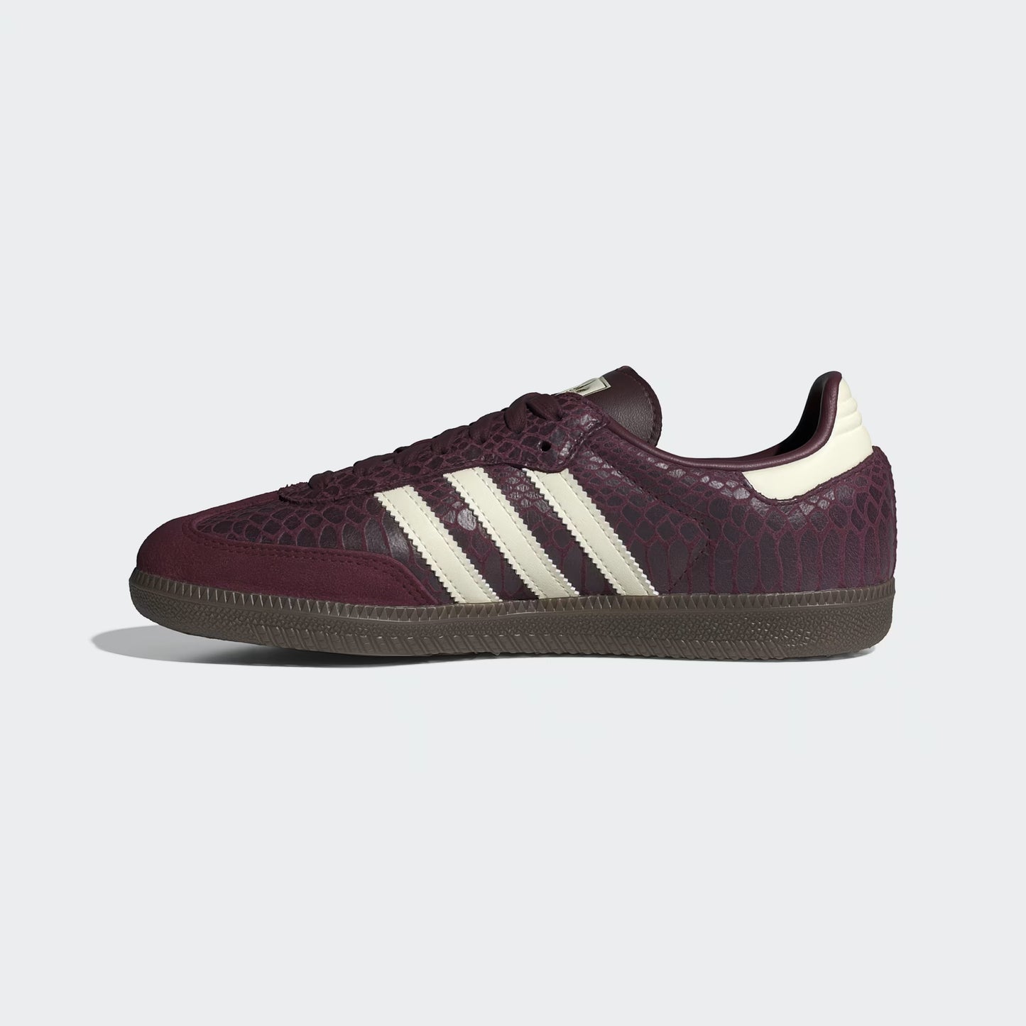 adidas Samba OG - Women's - Maroon Snakeskin