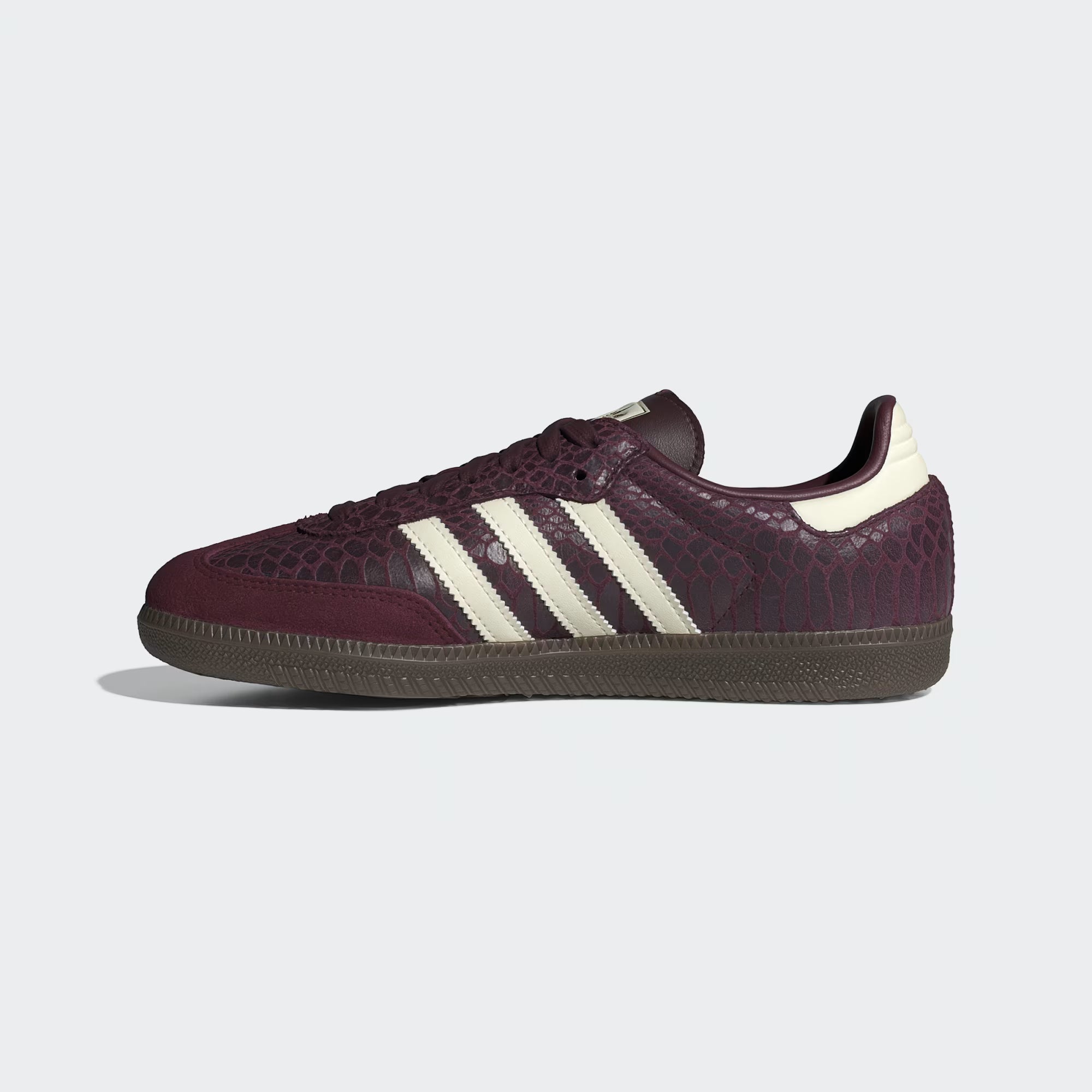 adidas Samba OG - Women's - Maroon Snakeskin