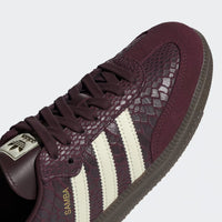 adidas Samba OG - Women's - Maroon Snakeskin