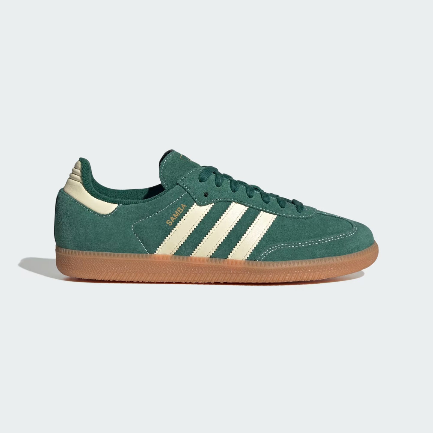 adidas Samba OG - Unisex - Collegiate Green Warm Vanilla