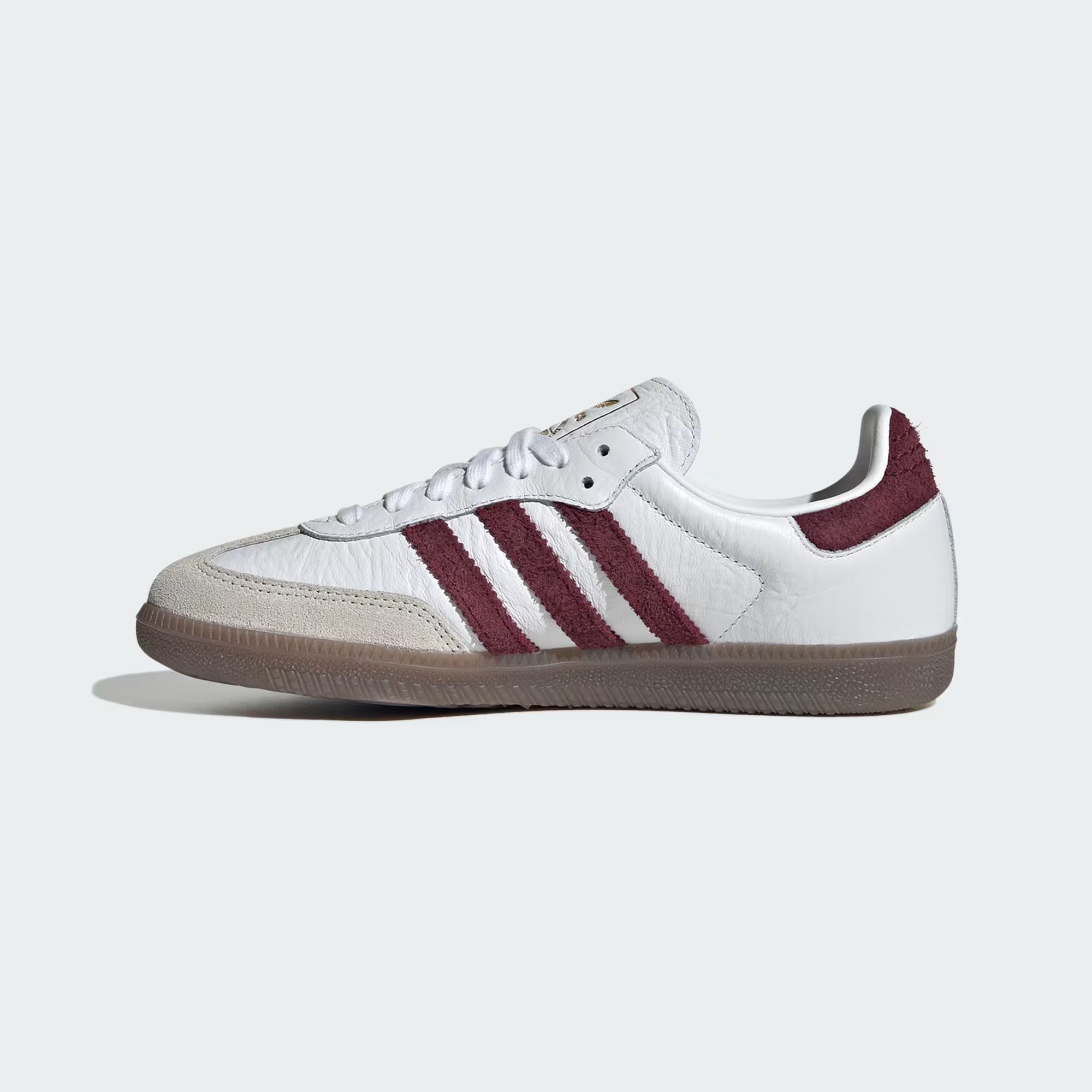 adidas Samba OG - Unisex - Cloud White Maroon Gum