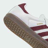 adidas Samba OG - Unisex - Cloud White Maroon Gum