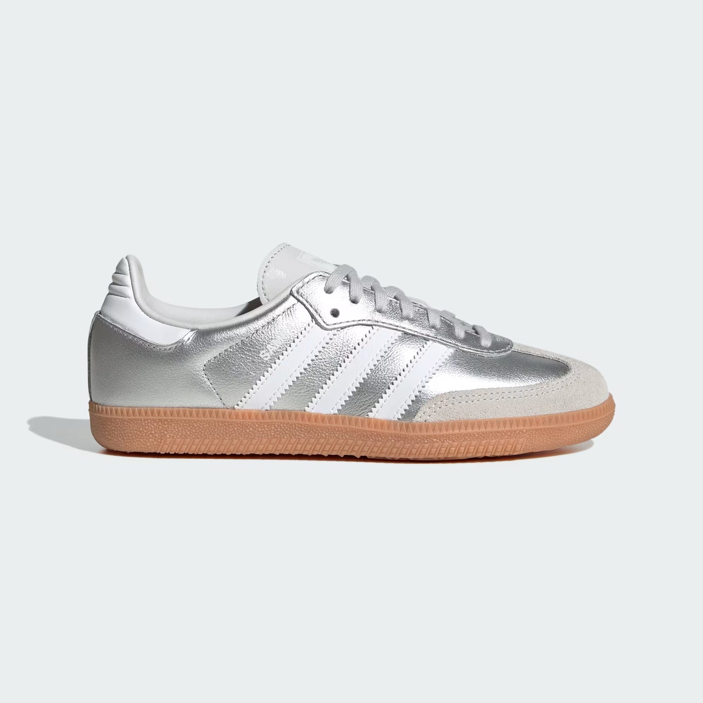 adidas Samba OG - GS - Silver Metallic