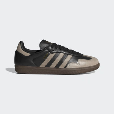 adidas Samba OG - Unisex - Core Black Wonder Beige Gold