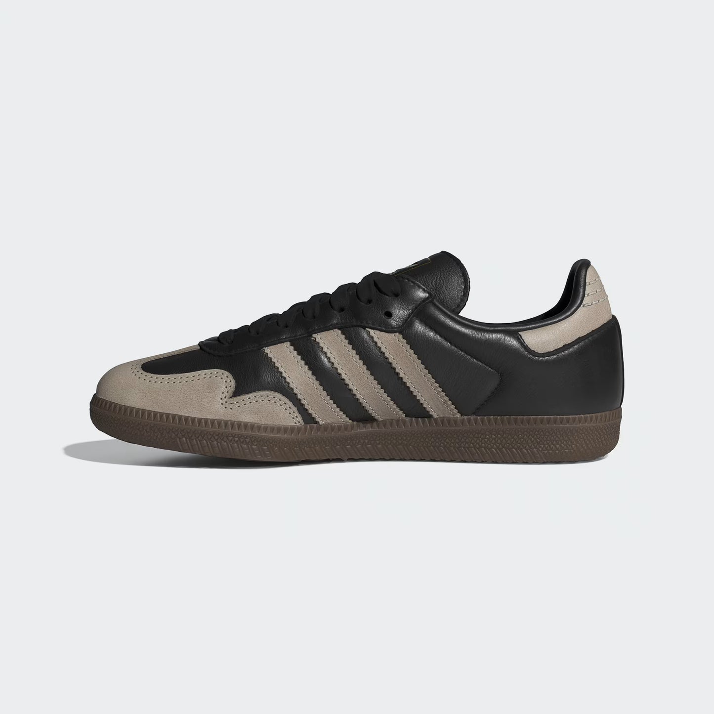 adidas Samba OG - Unisex - Core Black Wonder Beige Gold