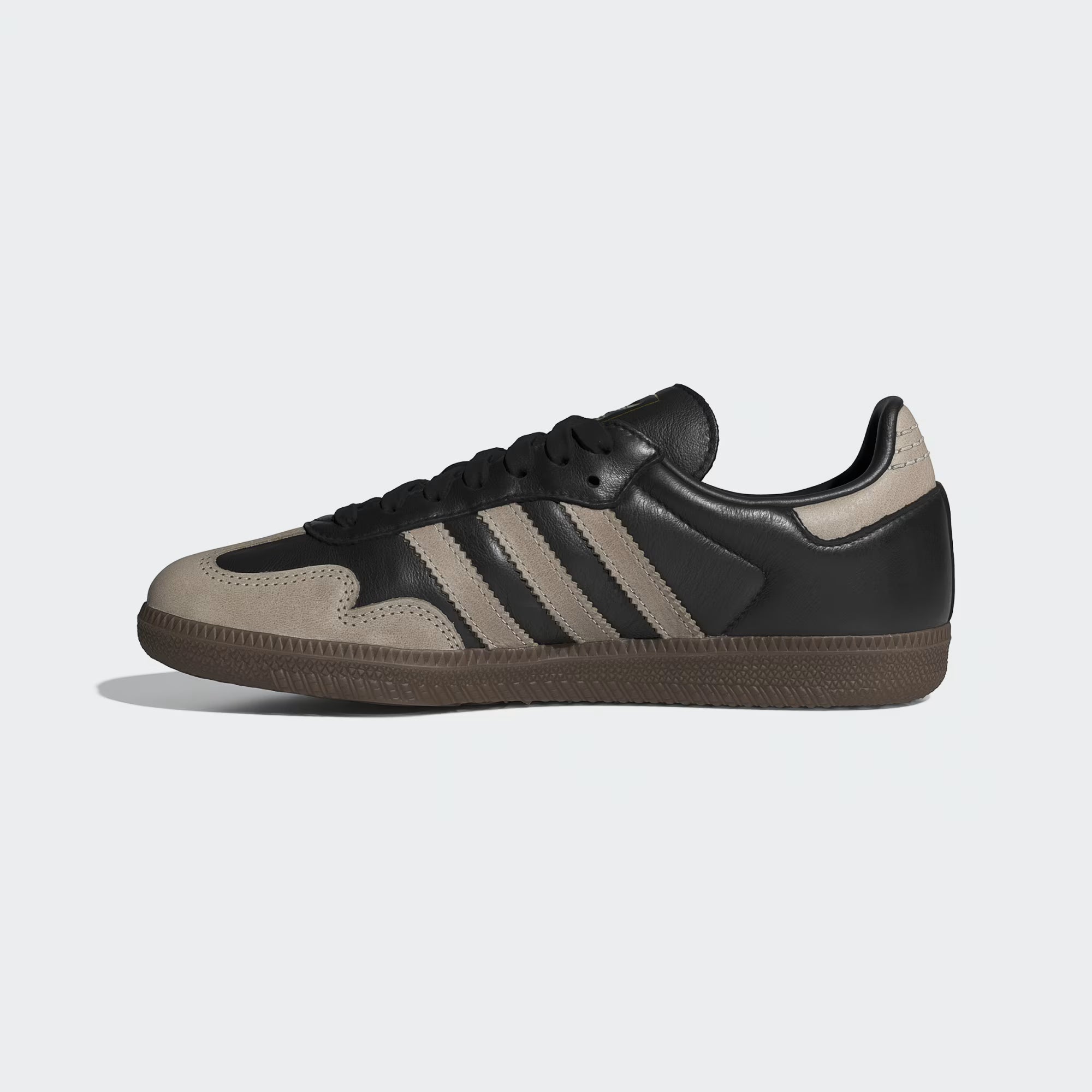 adidas Samba OG - Unisex - Core Black Wonder Beige Gold