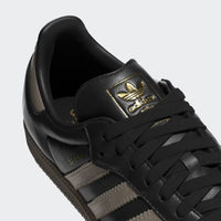 adidas Samba OG - Unisex - Core Black Wonder Beige Gold