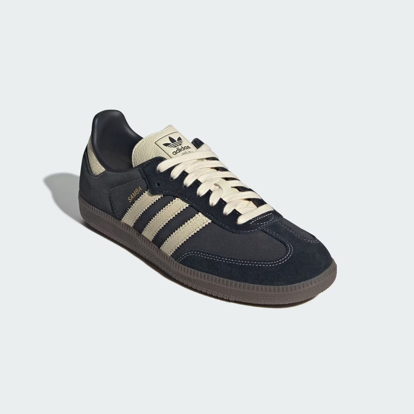 adidas Samba OG - Unisex - Carbon Warm Vanilla