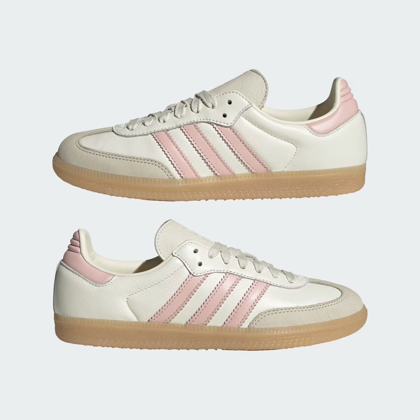 adidas Samba OG - Women's - Off White Sandy Pink