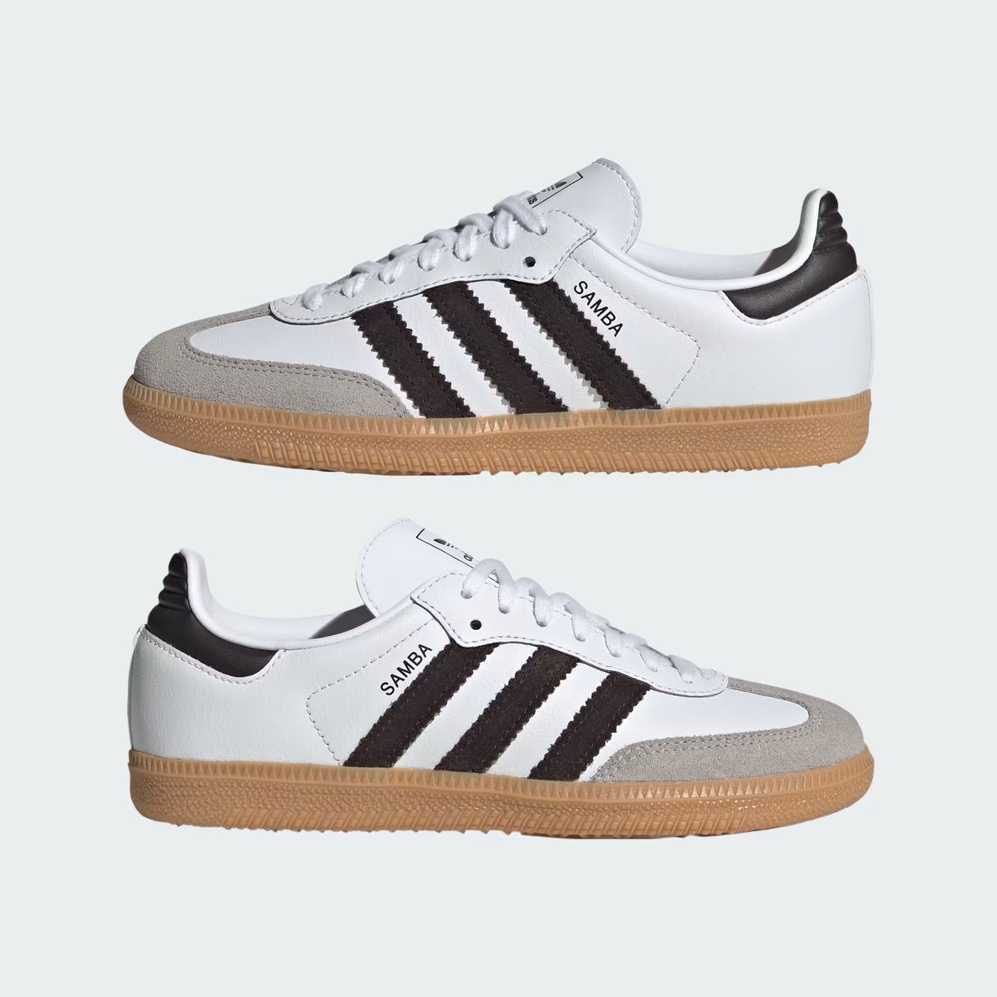 adidas Samba OG - GS - Cloud White Aurora Coffee