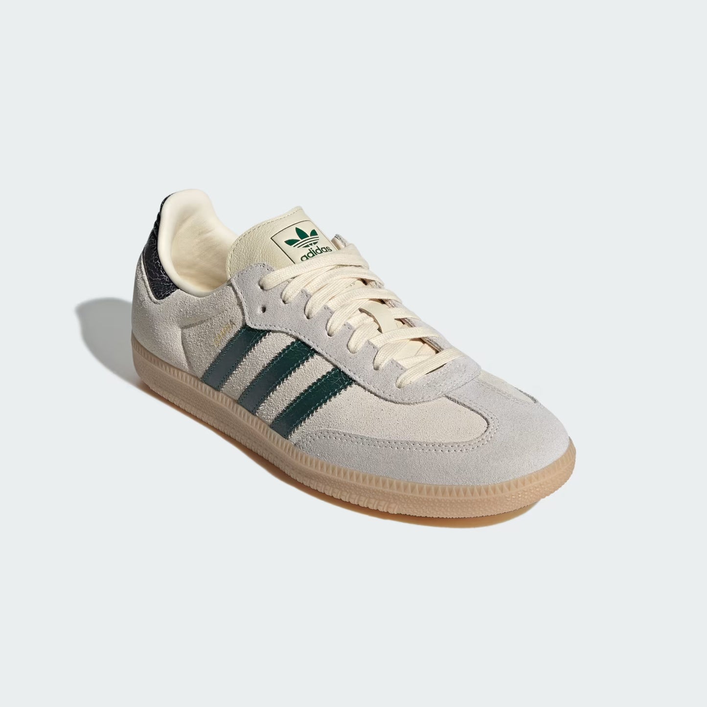 adidas Samba OG - Unisex - Magic Beige Collegiate Green