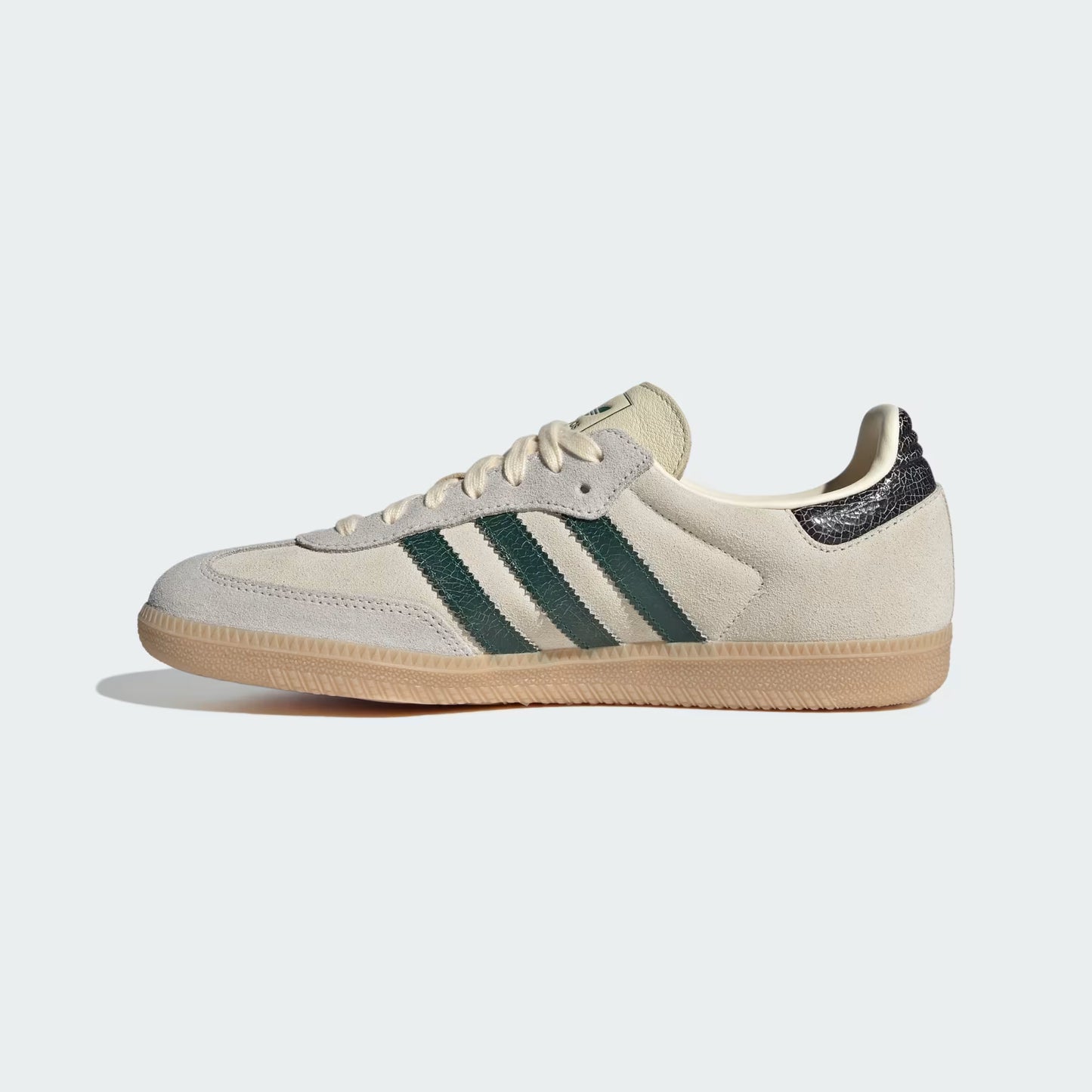 adidas Samba OG - Unisex - Magic Beige Collegiate Green
