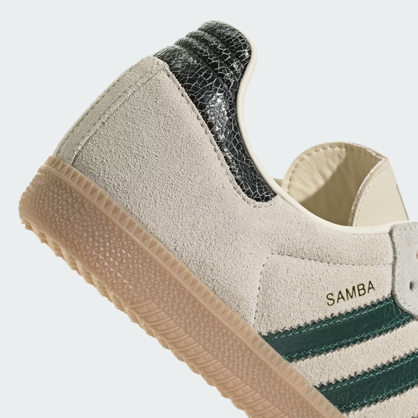 adidas Samba OG - Unisex - Magic Beige Collegiate Green