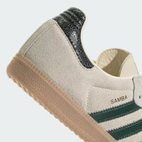 adidas Samba OG - Unisex - Magic Beige Collegiate Green
