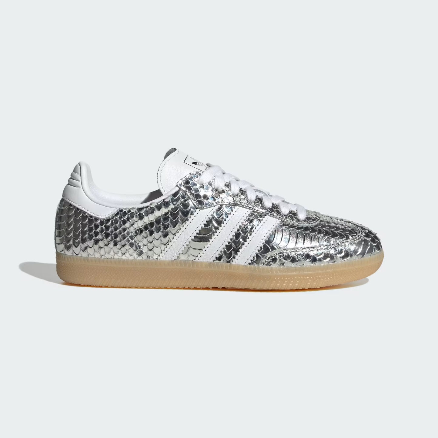 adidas Samba OG - Women's - Silver Snakeskin
