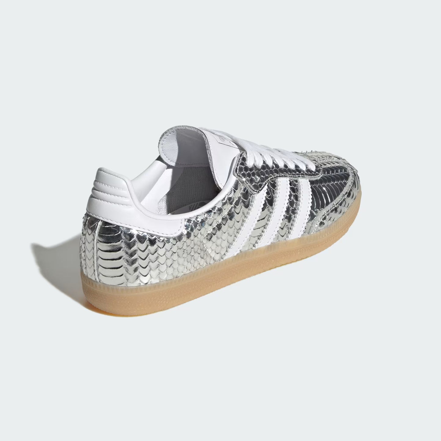 adidas Samba OG - Women's - Silver Snakeskin