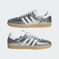 adidas Samba OG - Women's - Silver Snakeskin