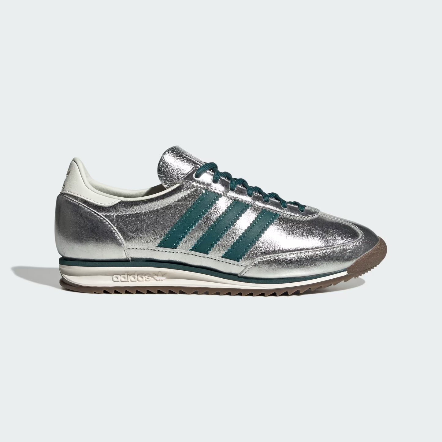 adidas SL 72 OG - Unisex - Silver Metallic Rich Green