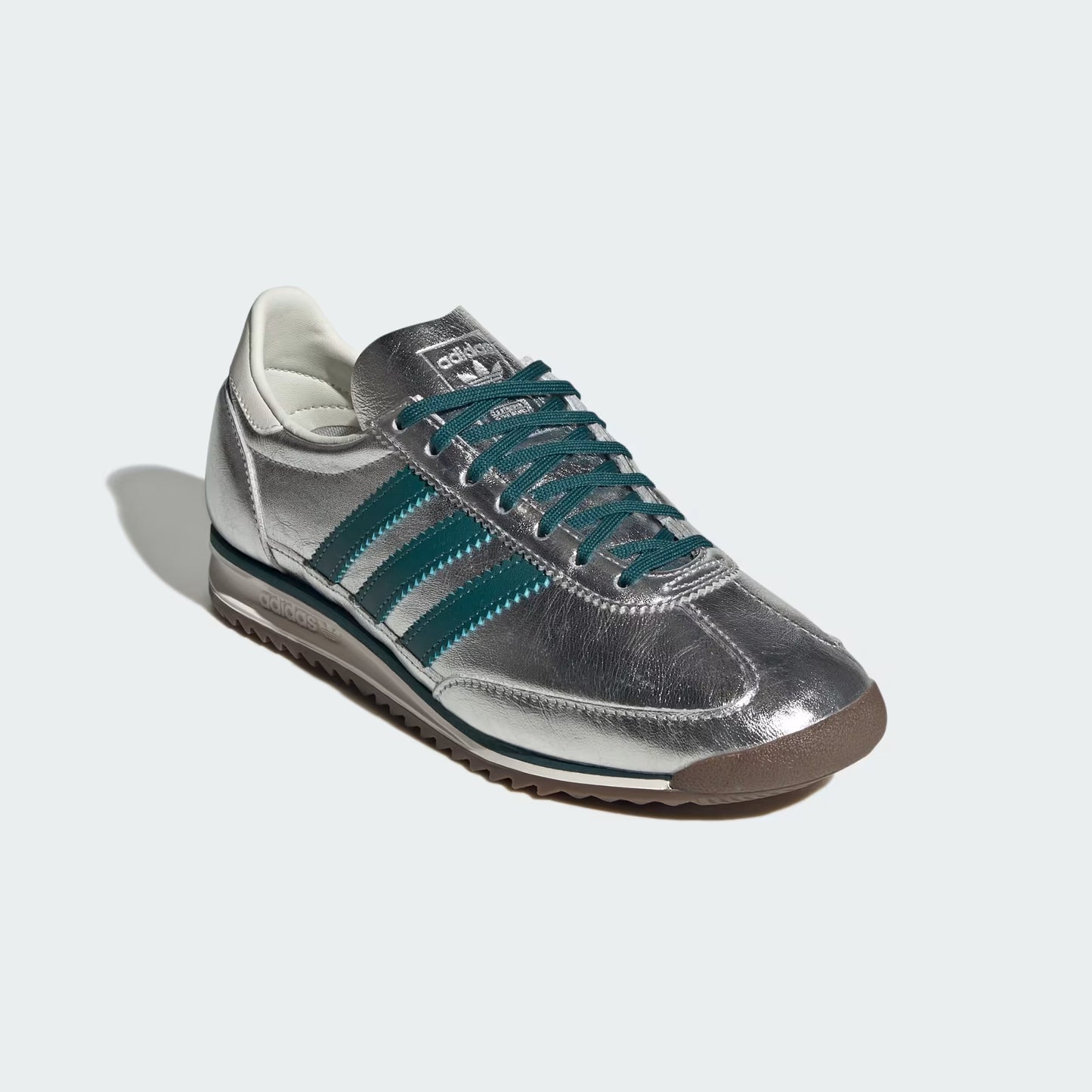adidas SL 72 OG - Unisex - Silver Metallic Rich Green