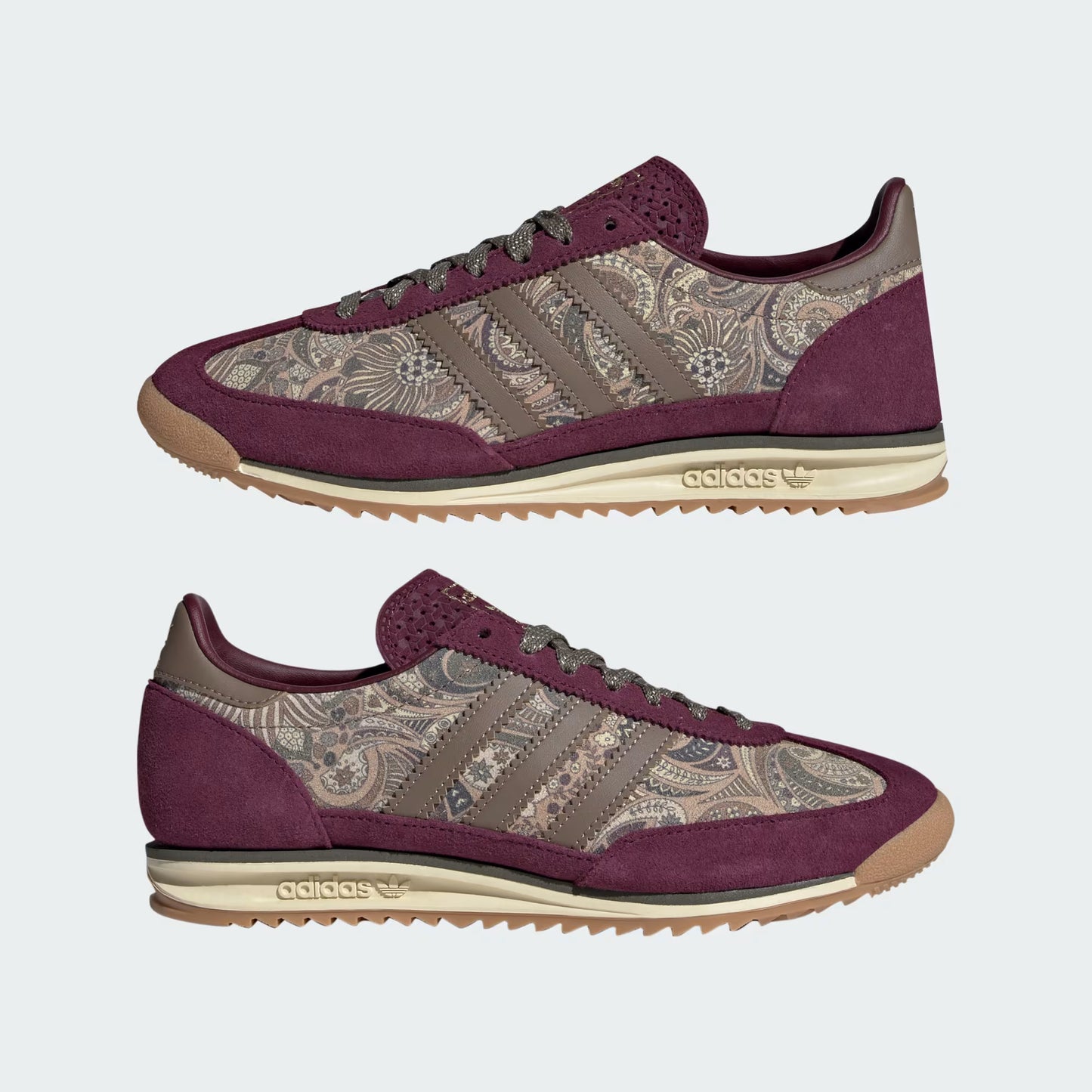 adidas SL 72 OG - Unisex - Liberty London Maroon