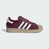 adidas Superstar II - Unisex - Maroon Core White Khaki Three