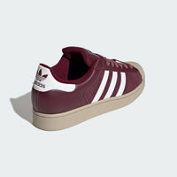 adidas Superstar II - Unisex - Maroon Core White Khaki Three