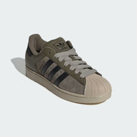 adidas Superstar II - Unisex - Olive Strata Core Black Khaki Three