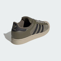 adidas Superstar II - Unisex - Olive Strata Core Black Khaki Three