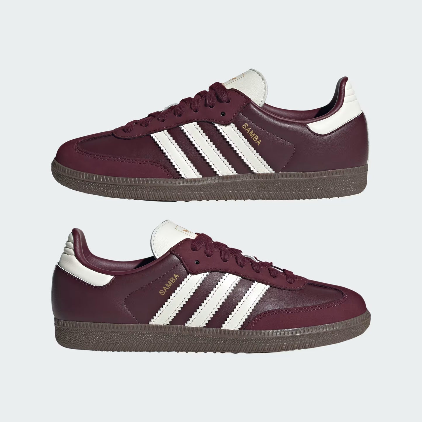 adidas Samba OG - Femme - Maroon Off Blanc Gum