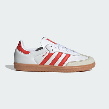 adidas Samba OG - Unisexe - Cloud Blanc Solar Rouge