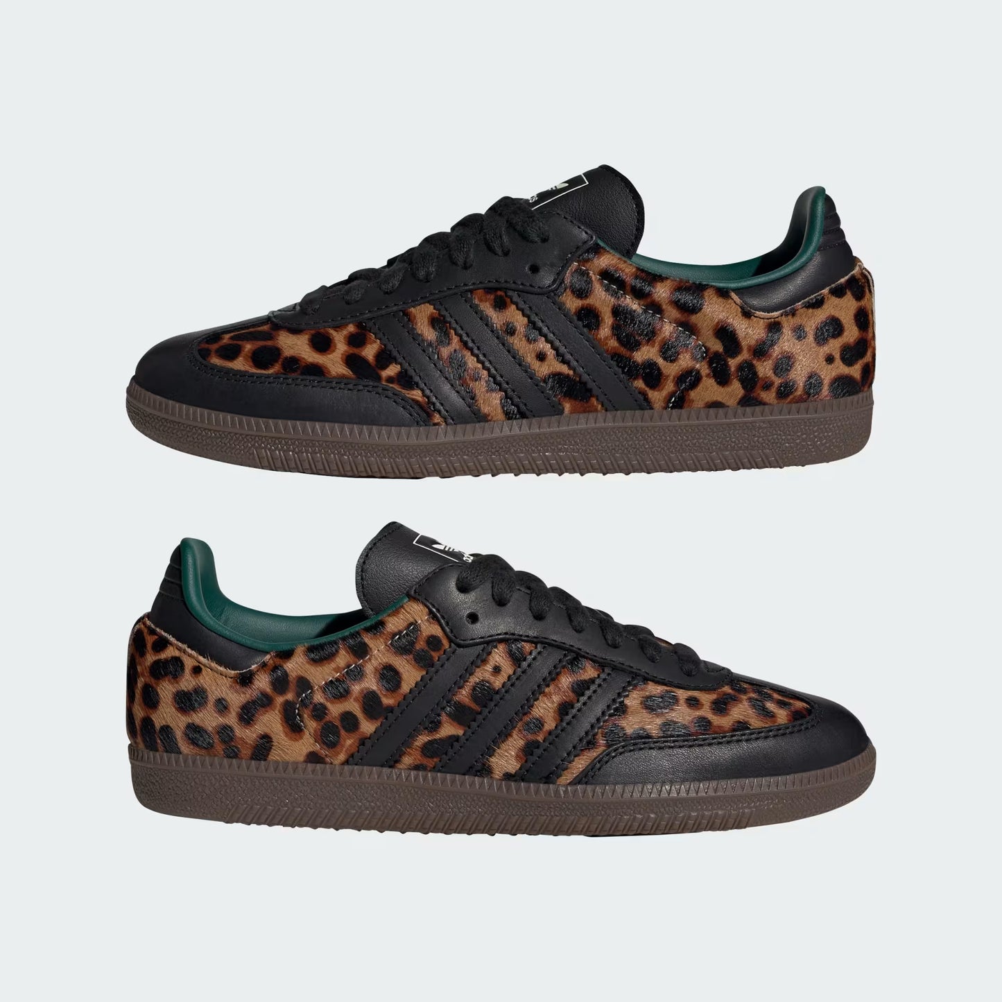 adidas Samba OG - Femme - Noir Green Leopard