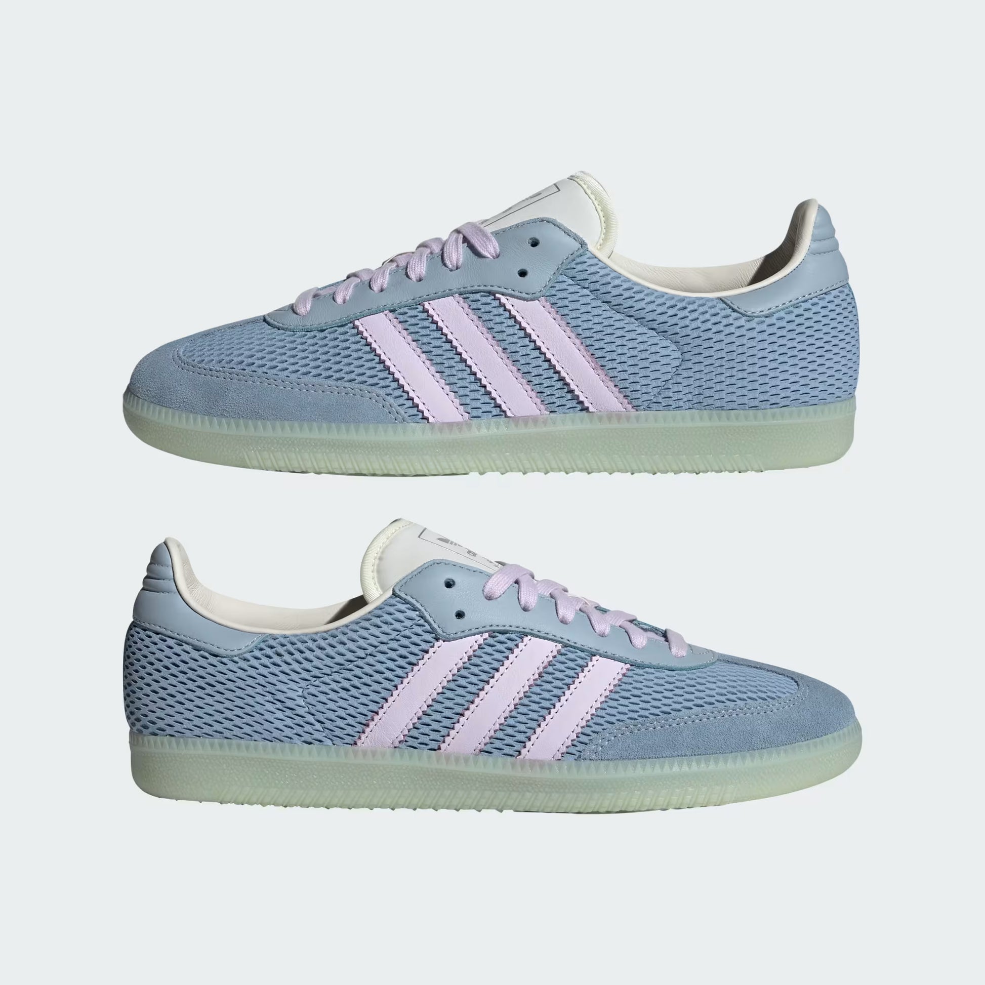 adidas Samba OG - Unisex - Blue Lavender Sneaxx adidas Samba OG - Unisex - Blue Lavender Sneaxx