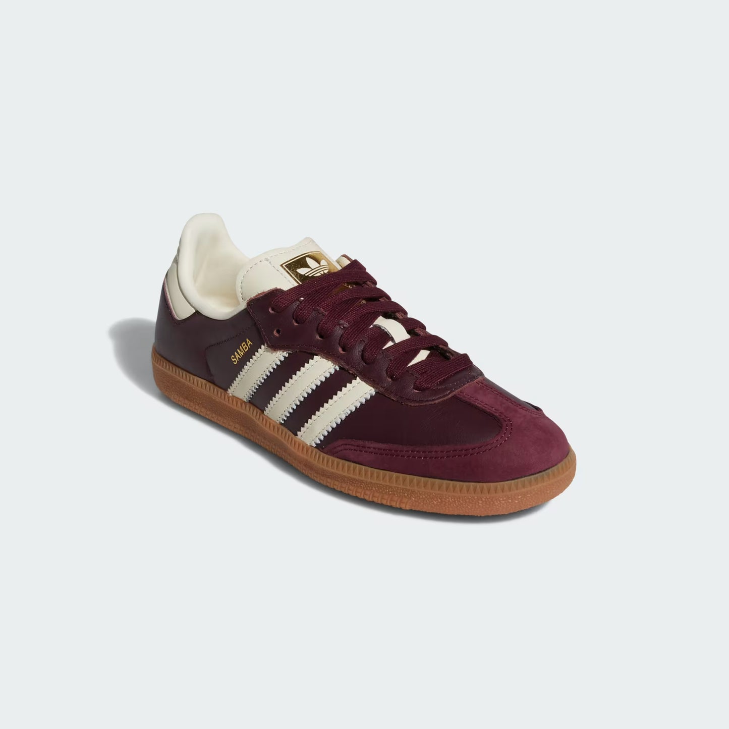 adidas Samba OG - Femme - Maroon Gold Metallic