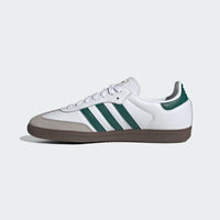 adidas Samba OG - Unisex - Cloud White Collegiate Green