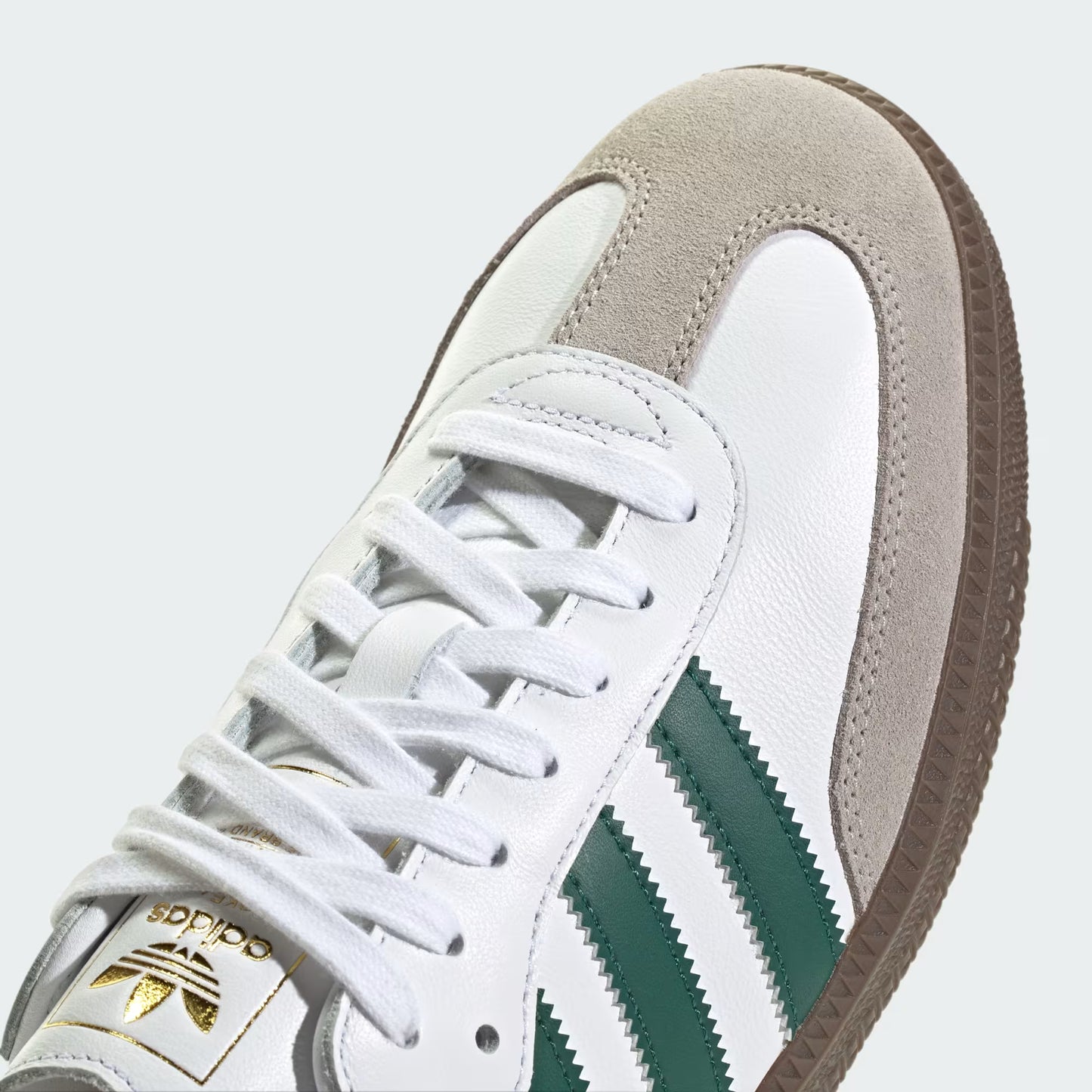 adidas Samba OG - Unisex - Cloud White Collegiate Green