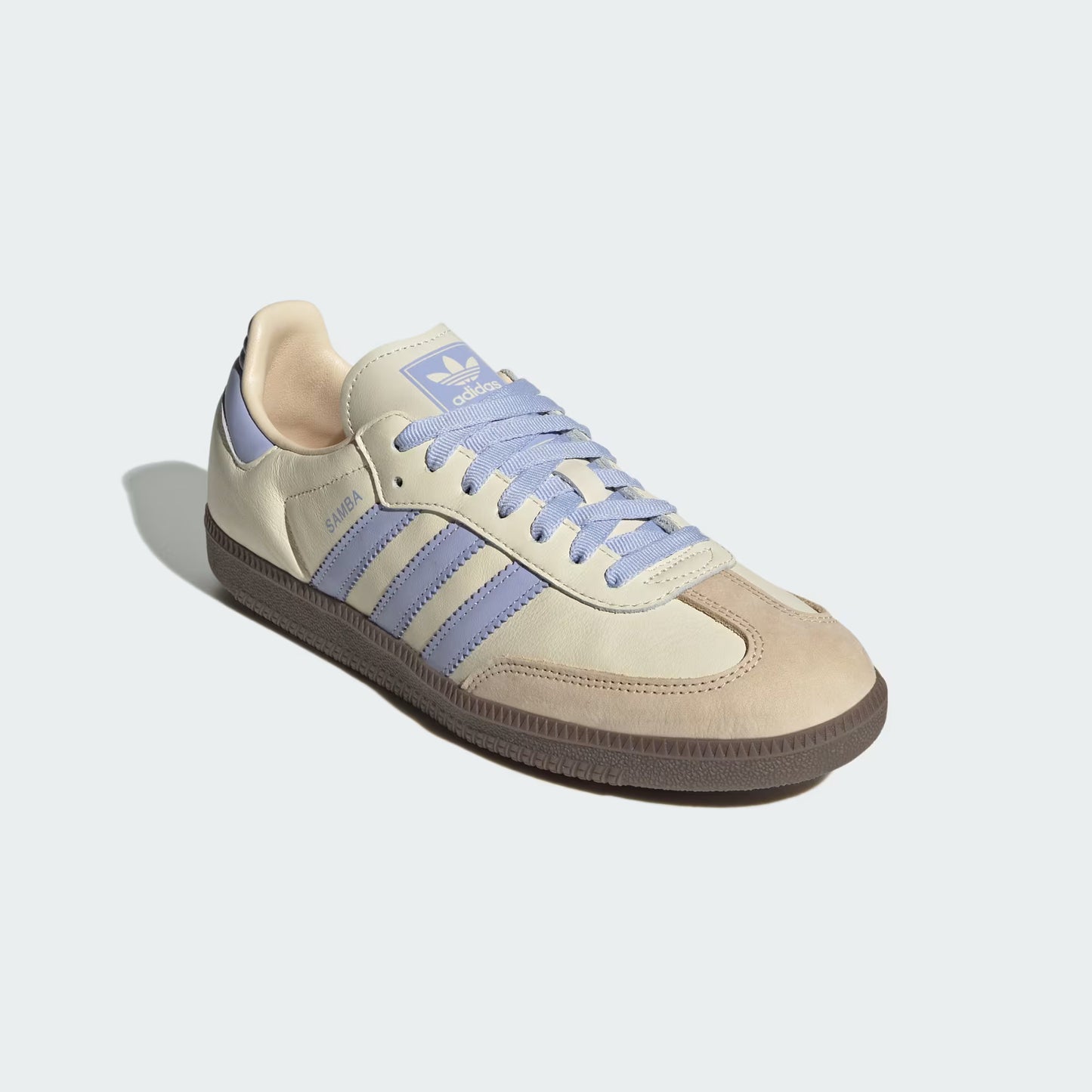 adidas Samba OG - Women's - Cream White Violet